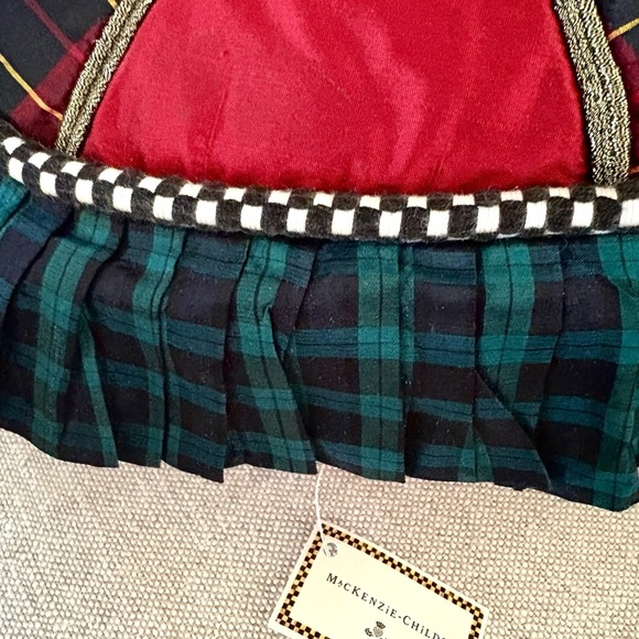 MacKenzie-Childs Red Accent Pillow - Picture 3 of 14